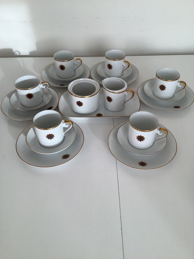 Kaffe Set Hackfors Porslin