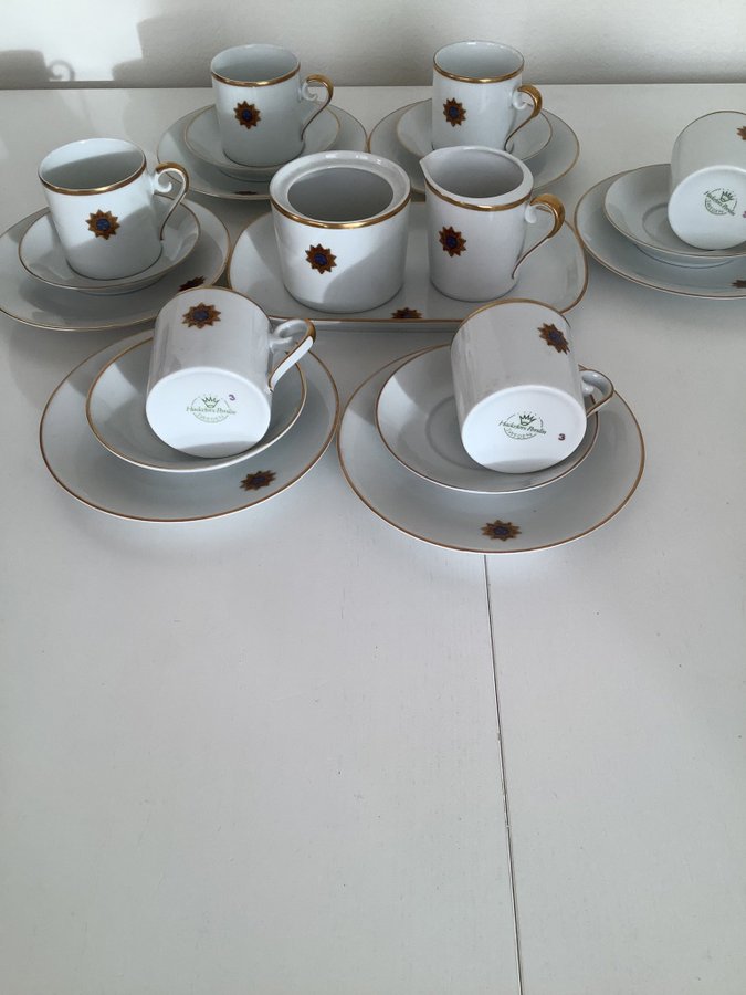 Kaffe Set Hackfors Porslin