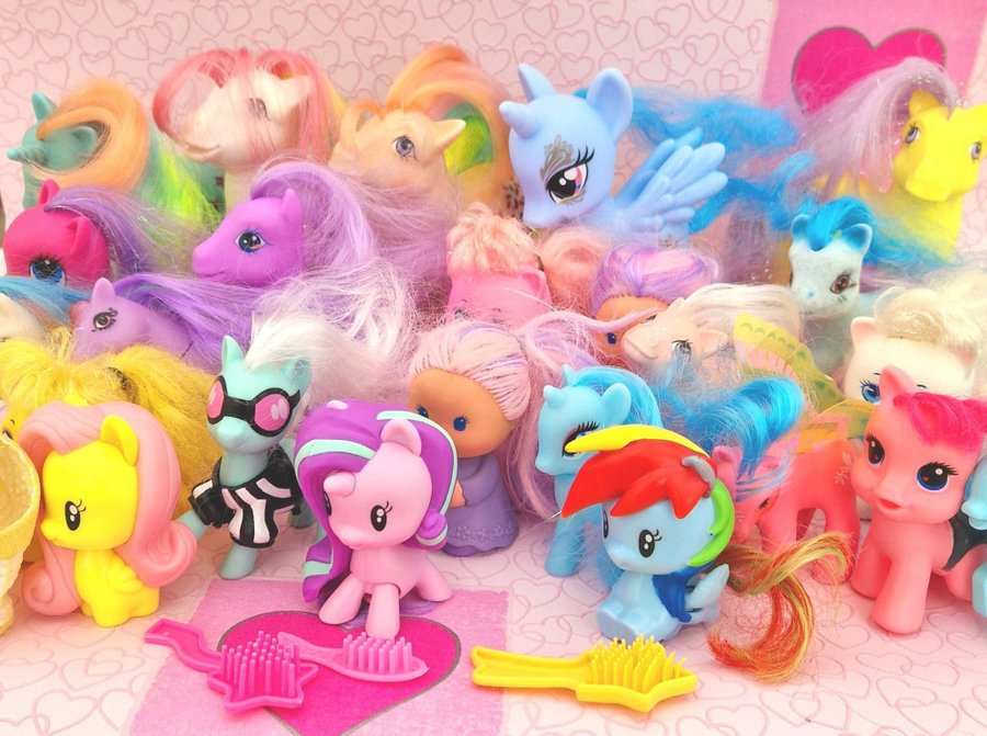 25 st My Little Pony  andra figurer Leksaker