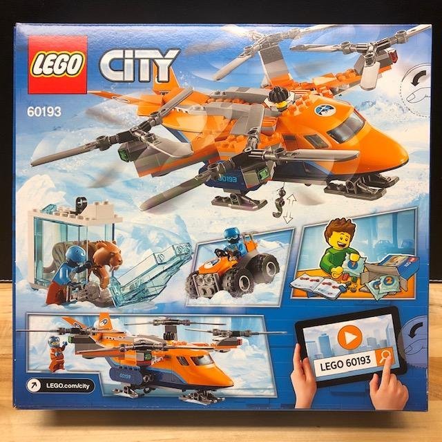 LEGO City 60193 "Arktisk lufttransport" - från 2018 oöppnad / förseglad!