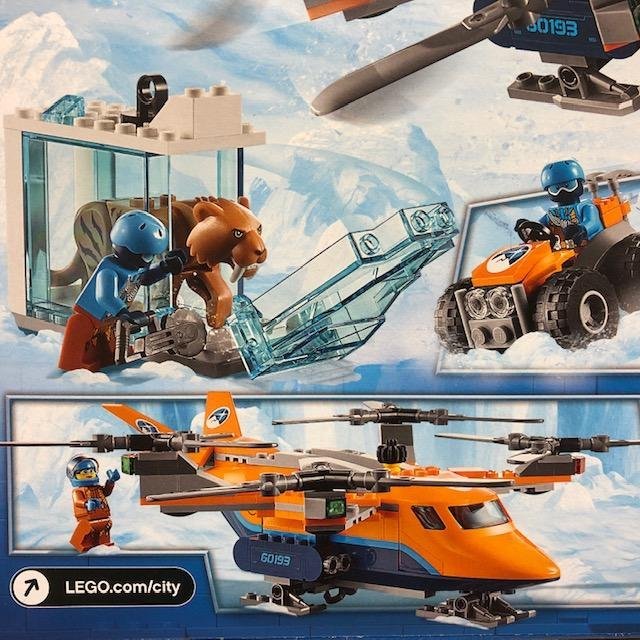 LEGO City 60193 "Arktisk lufttransport" - från 2018 oöppnad / förseglad!