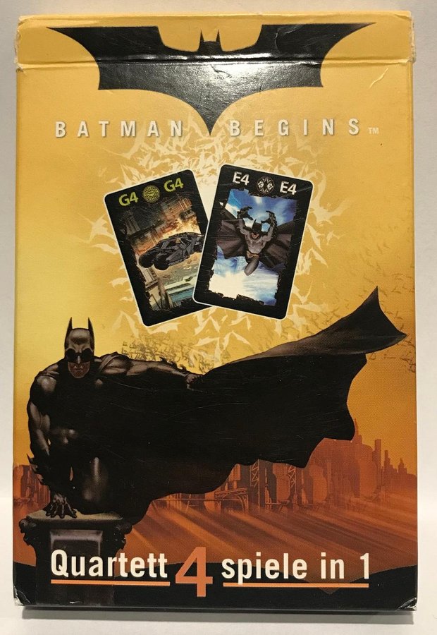 Batman Begins 4 spel i 1 Kvartett