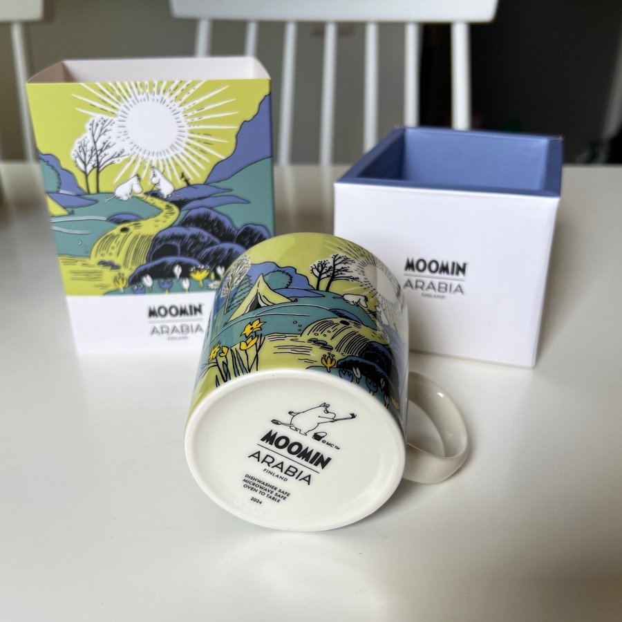 Moomin Arabia Mugg Mumindagen 2024 limiterad upplaga