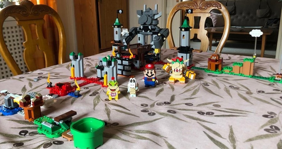 Lego Super Mario 71369 Bowser's Fortress Expansion Set