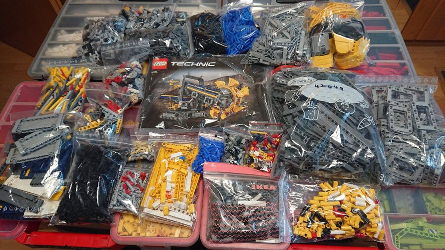 Lego Technic 42055, Bagger, gebraucht, garantiert vollständig