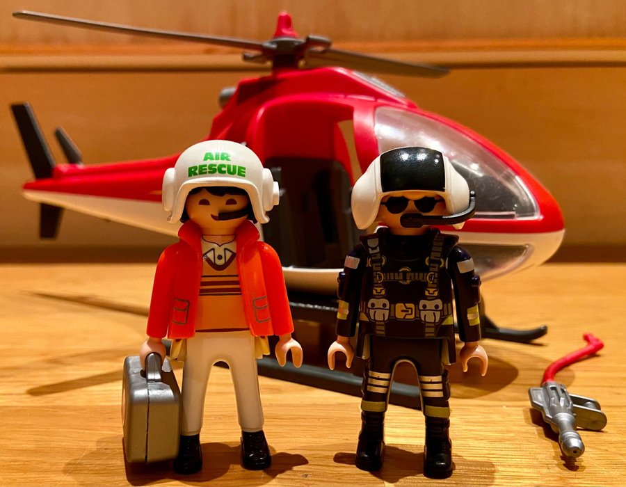 Playmobil Fire and Rescue Räddningshelikopter Julklappstips!