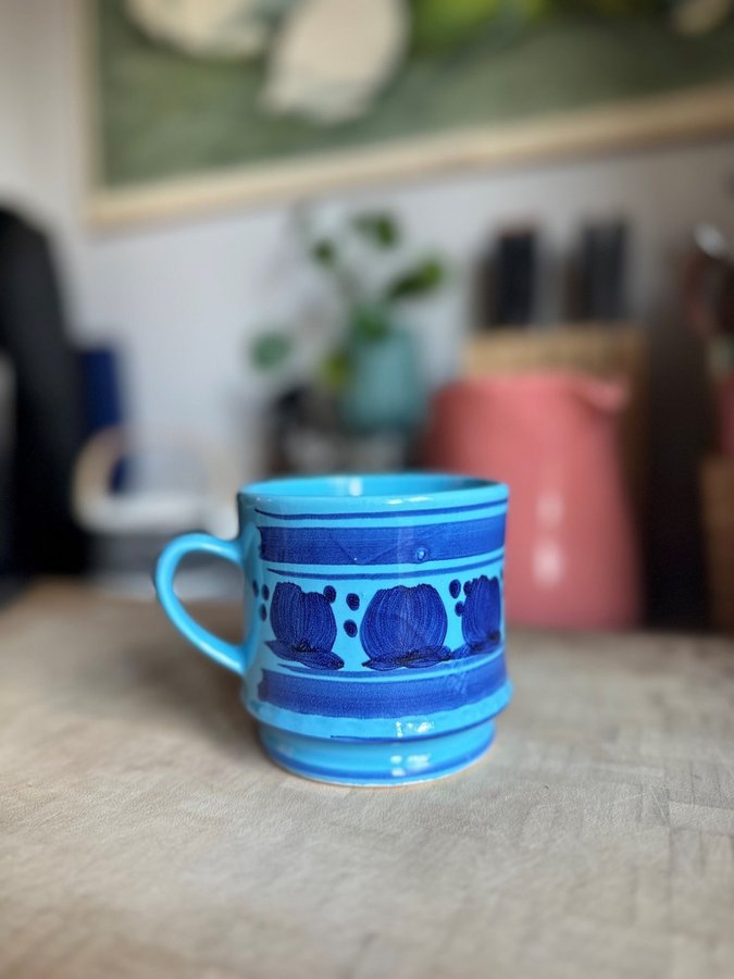 RETRO DECO HÄLSINGBORG KAFFEKOPPAR OCH GRÄDDKANNA