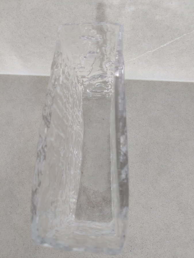 Glasvas, massivt glas