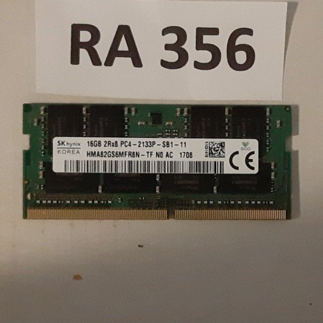 Ram DDR4 16GB , märke : SK hynix , 2133 MHz,för laptop