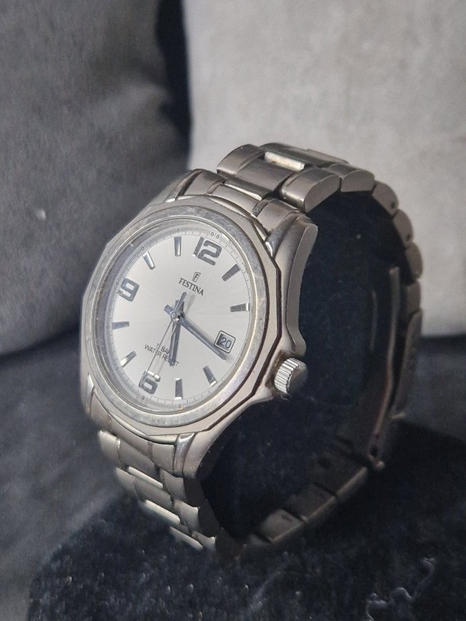 Festina Titanium 5 ATM Vattentät Herrklocka