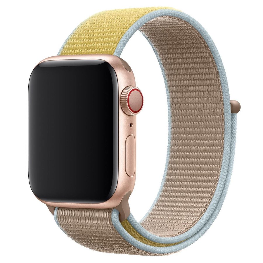 Nylonloop 44/45/46/49mm Apple Watch Armband - KAMEL