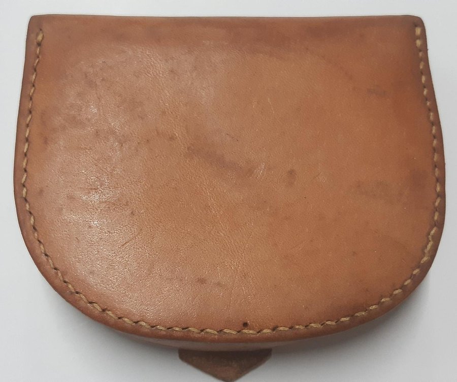 Vintage Plånbok för lädermyntwallet