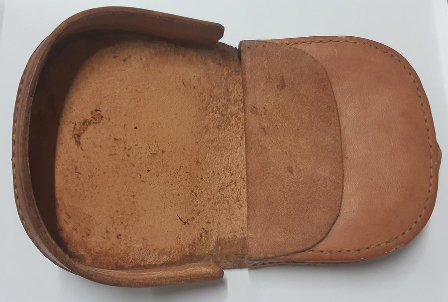 Vintage Plånbok för lädermyntwallet