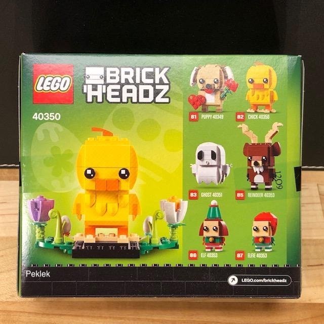 LEGO BrickHeadz / Påsk 40350 "Easter Chick" - från 2019 oöppnad!
