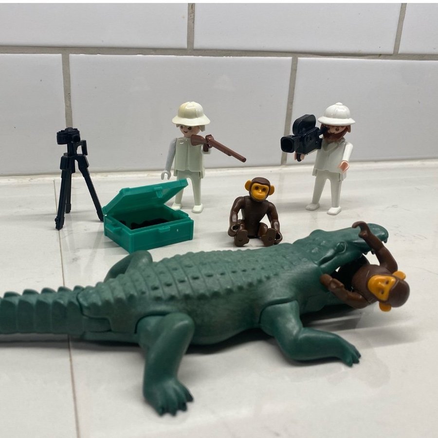 Playmobil retro - set 3364 - Safari + Alligator