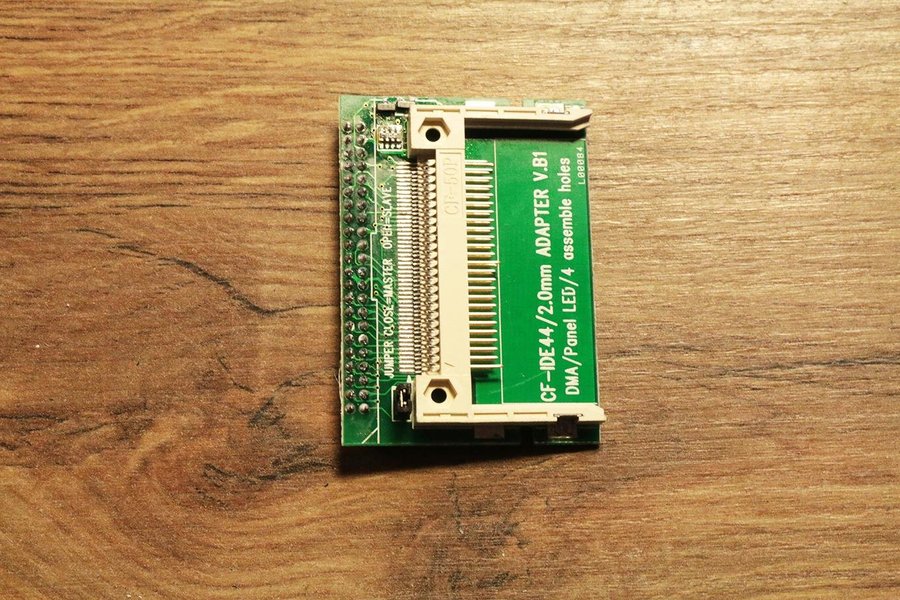 CF till IDE 44 pin Adapter | Compact Flash Compactflash 44pin vinklad 90 grader