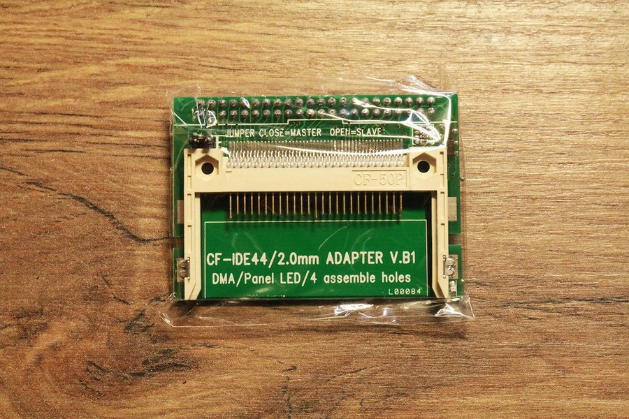 CF till IDE 44 pin Adapter | Compact Flash Compactflash 44pin vinklad 90 grader