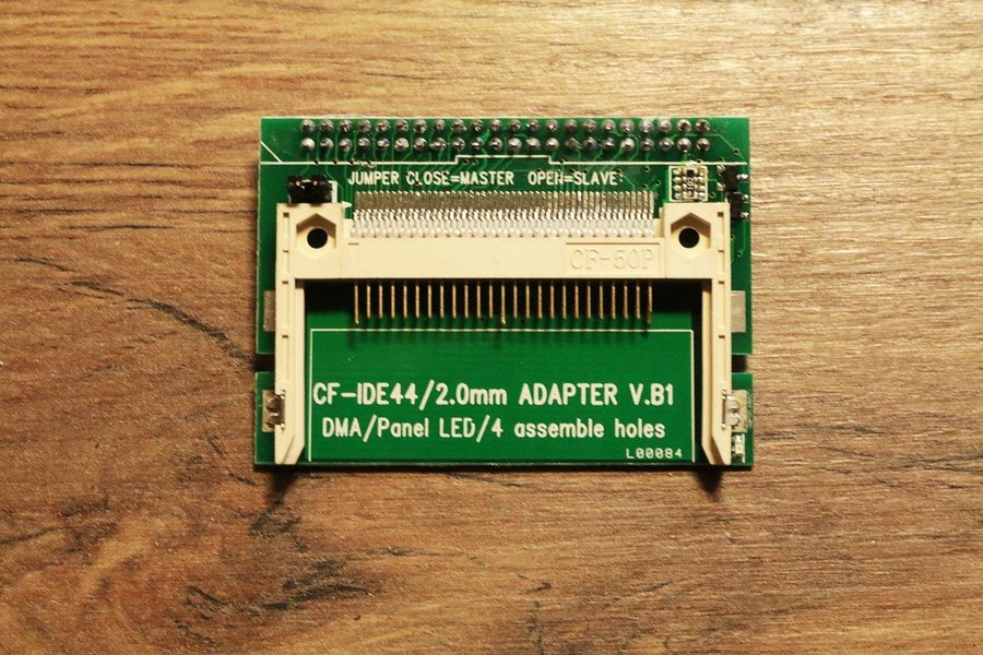 CF till IDE 44 pin Adapter | Compact Flash Compactflash 44pin vinklad 90 grader