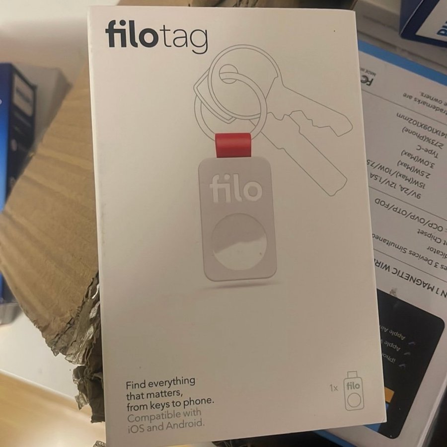 FiloTag - Bluetooth-spårare