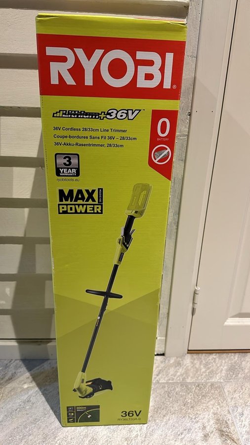 Ryobi 36V Grästrimmer