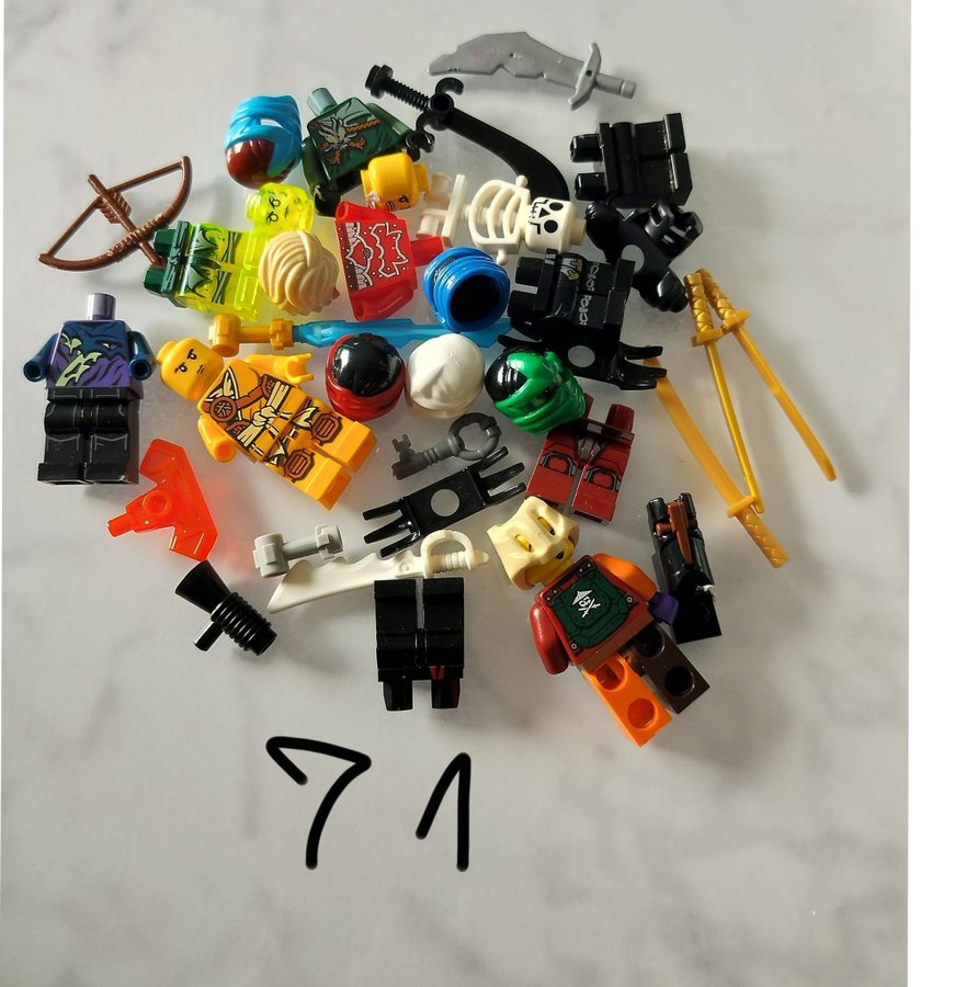 Lego Minifigurer Blandade