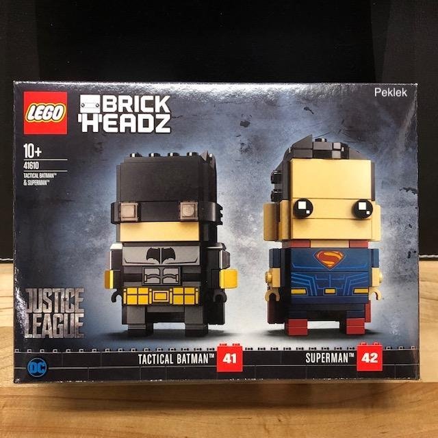 LEGO BrickHeadz 41610 "Tactical Batman  Superman" - från 2018 oöppnad!