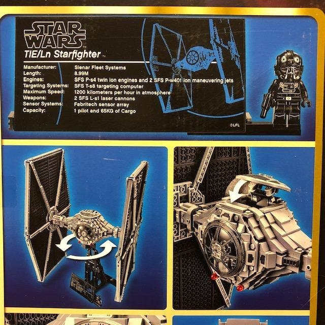 LEGO Star Wars 75095 UCS "TIE Fighter" - från 2015 oöppnad / förseglad!