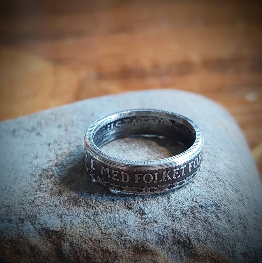 MED FOLKET FÖR FOSTERLANDET 1916 18,3 mm / SILVER