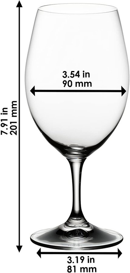 Nya sex (6) stycken Ouverture Magnum rödvinsglas samt en karaff Apple 1,5 L, Set