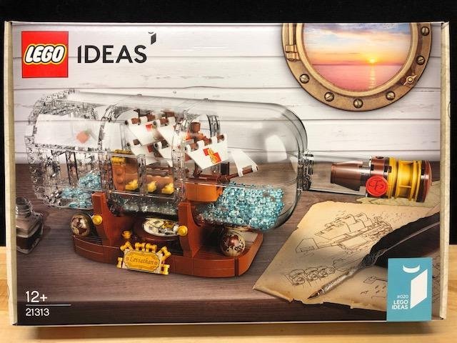 LEGO 21313 ( 92177) Ideas "Ship in a Bottle" - från 2018 oöppnad /förseglad!