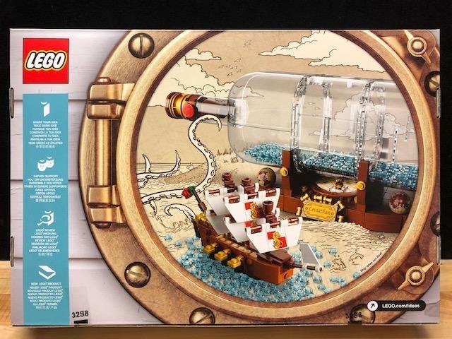 LEGO 21313 ( 92177) Ideas "Ship in a Bottle" - från 2018 oöppnad /förseglad!