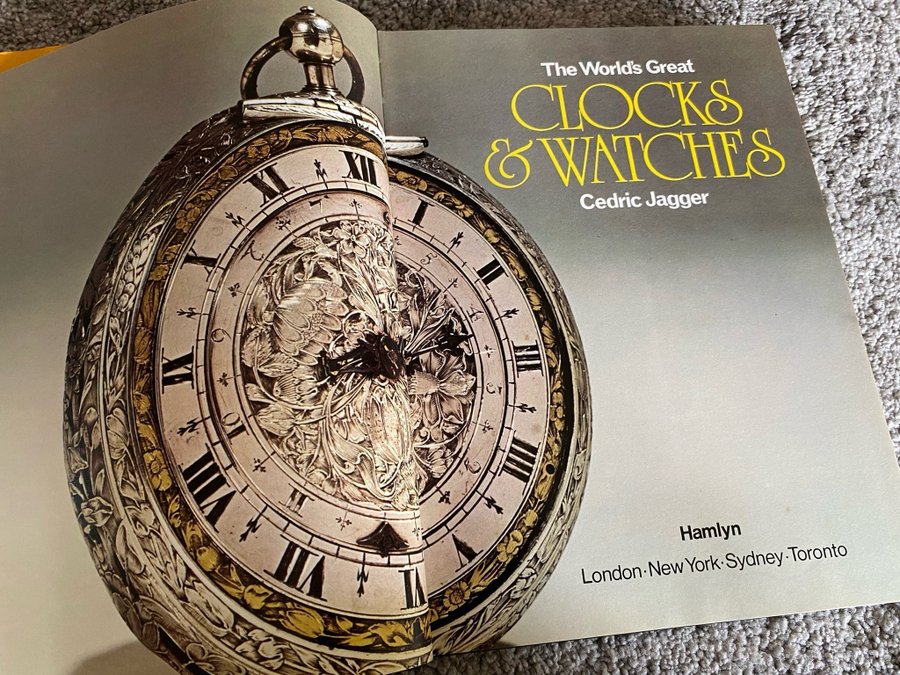 World's Great Clocks Watches, bog gamle ure, Bok ur, Bok klokker, Bok KLOCKOR,