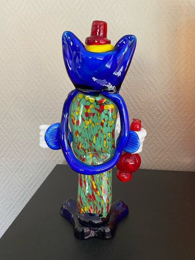 Glasfigur Clownen