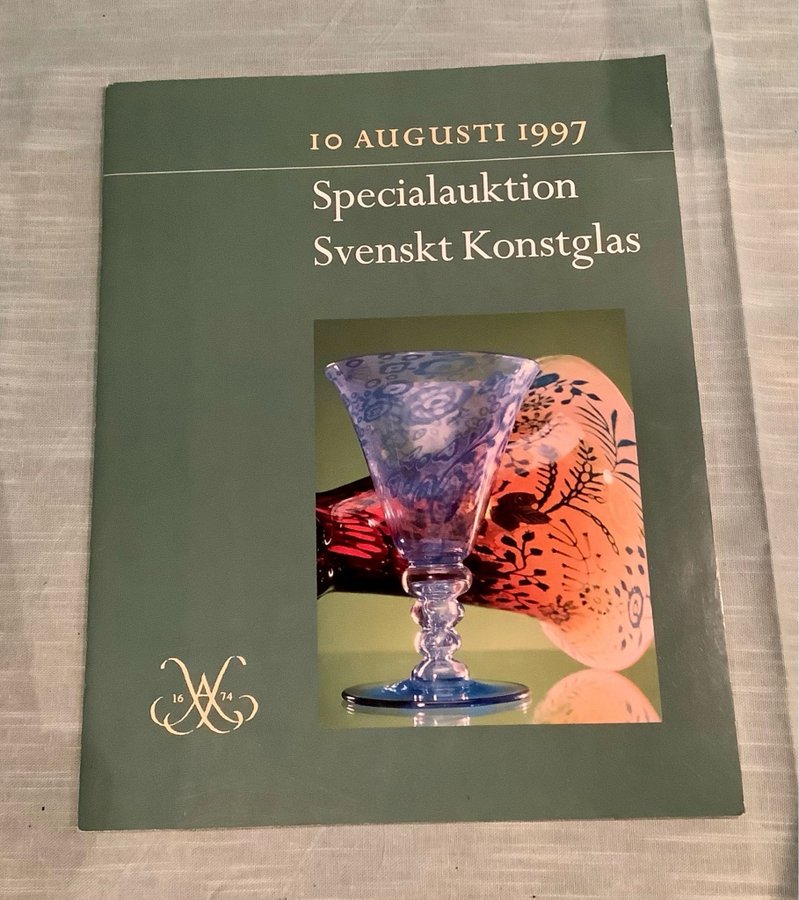 Svenskt Konstglas Specialauktion 10 Augusti 1997