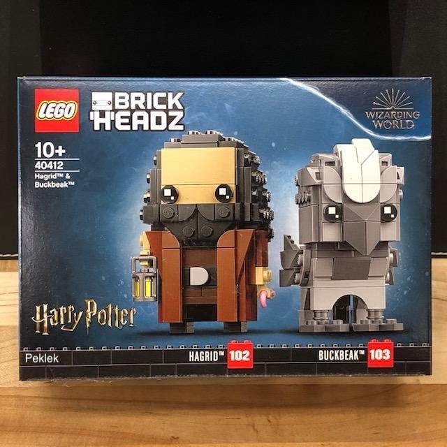 LEGO 40412 Brickheadz /Harry Potter "Hagrid  Buckbeak" - från 2020 oöppnad!