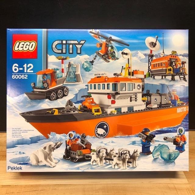 LEGO City 60062 "Arktisk isbrytare" - från 2014 oöppnat /förseglat!