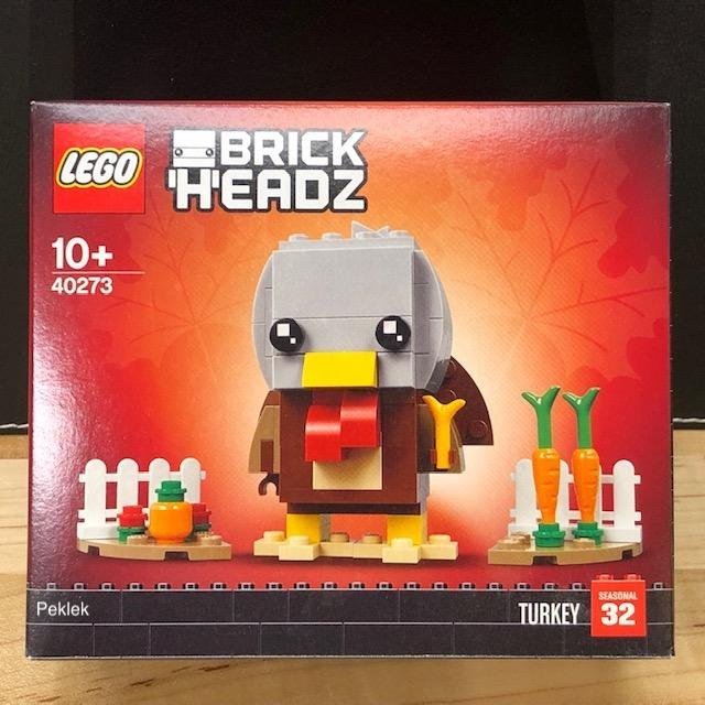 LEGO BrickHeadz 40273 "Thanksgiving Turkey" - från 2018 oöppnad!