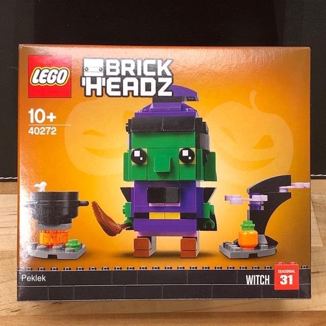LEGO BrickHeadz 40272 "Halloween Witch" - från 2018 oöppnad!