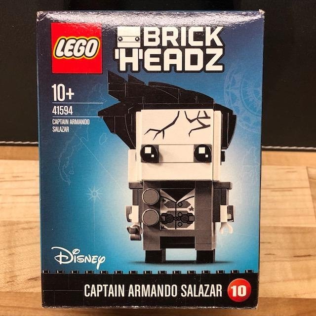 LEGO BrickHeadz 41594 "Captain Armando Salazar" - från 2017 oöppnad!