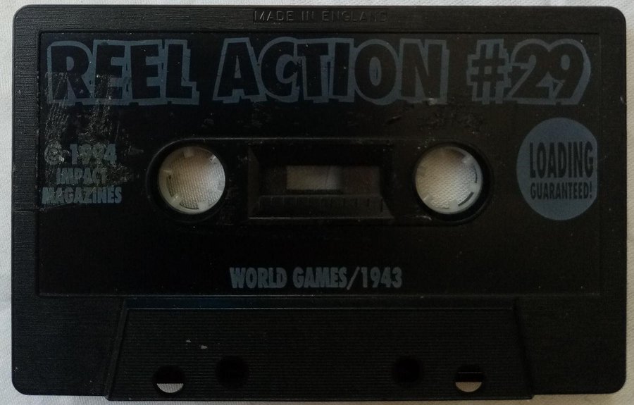 Reel Action #29 (Commodore Force - Europress Impact) - Commodore 64/C64