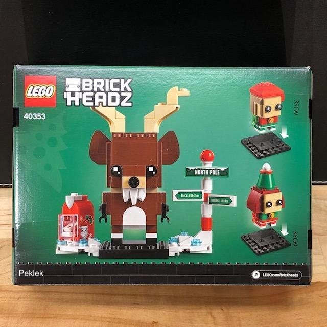 LEGO Brickheadz 40353 / Jul "Ren och tomtenissar" - från 2019 oöppnad!