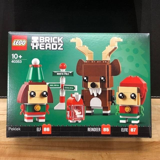 LEGO Brickheadz 40353 / Jul "Ren och tomtenissar" - från 2019 oöppnad!