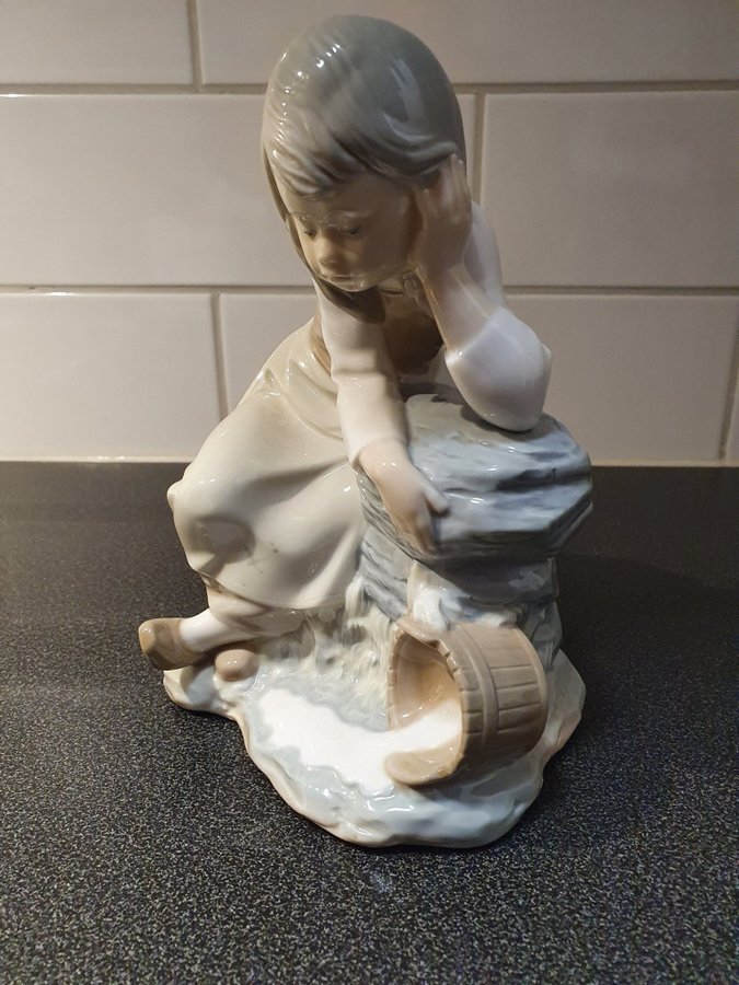 HAND MADE LLADRO FIGURIN I PORSOLIN  /SPANIEN /1983 tal