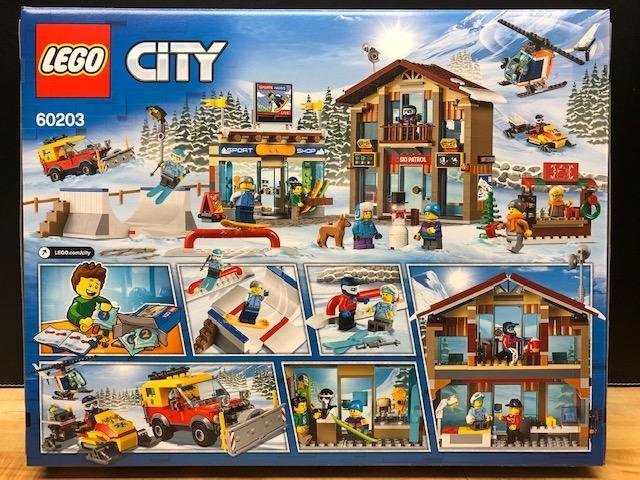 LEGO City 60203 "Skidresort" - från 2019 oöppnad / förseglad!