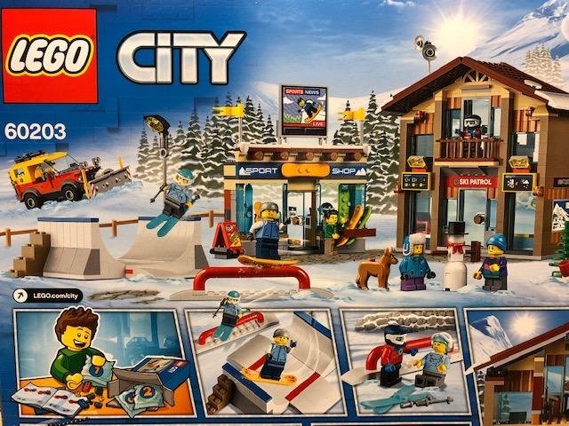 LEGO City 60203 "Skidresort" - från 2019 oöppnad / förseglad!