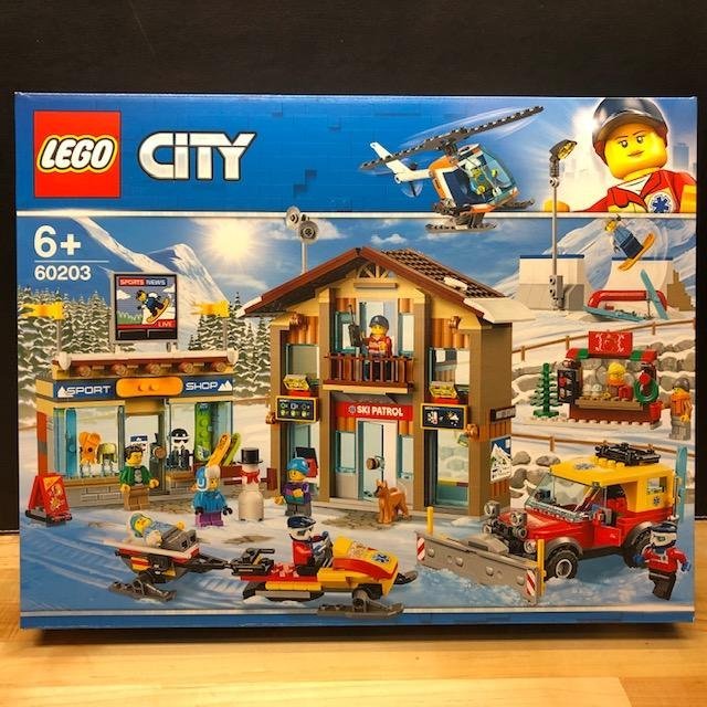 LEGO City 60203 "Skidresort" - från 2019 oöppnad / förseglad!