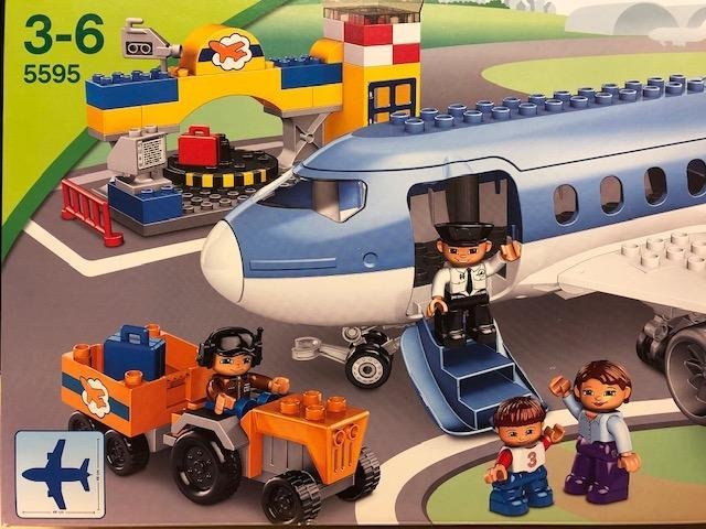 LEGO Duplo 5595 "Stor flygplats" - raritet från 2011 oöppnad / förseglad!