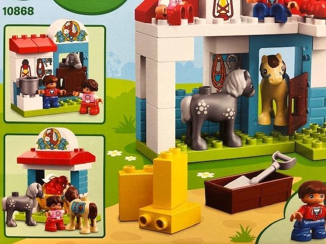 LEGO Duplo 10868 "Ponnystall" - från 2018 oöppnad / förseglad!