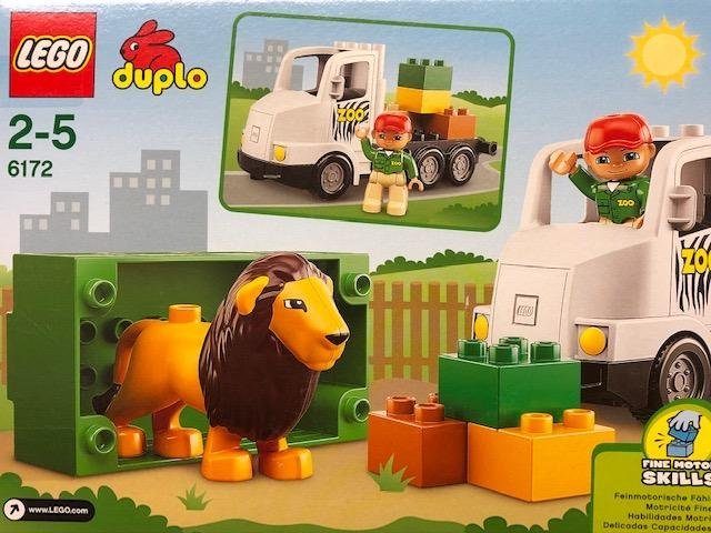 LEGO Duplo 6172 "Djurparkstransport" - raritet från 2012 oöppnad / förseglad!