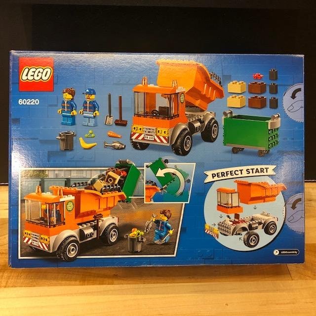 LEGO 60220 City 4+ "Sopbil" - från 2019 oöppnad / förseglad!